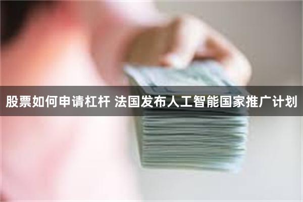 股票如何申请杠杆 法国发布人工智能国家推广计划