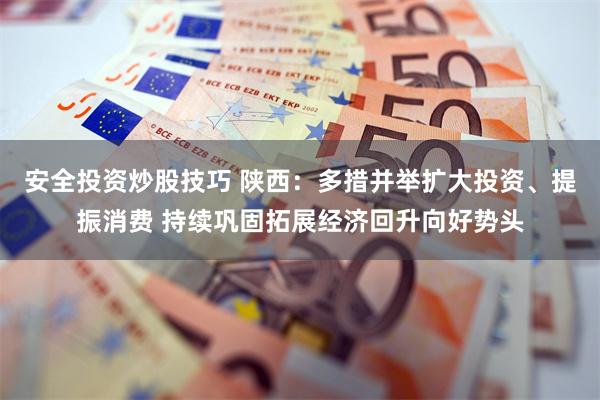 安全投资炒股技巧 陕西：多措并举扩大投资、提振消费 持续巩固拓展经济回升向好势头